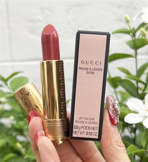 gucci 208 lip|gucci 208 satin finish.